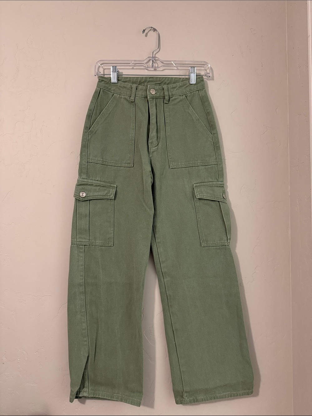 Cider- Women’s Olive Green Cargo Pants